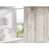 Ravak CHROME CPS-80, 1-dielna pevná stena Bright alu,Transparent 9QV40C00Z1