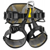 Popruh Petzl Avao Sit black/yellow veľkosť 2