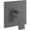 HANSGROHE Vivenis páková sprchová batéria pod omietku, pre 1 výstup, kartáčovaný čierny chróm, 75615340