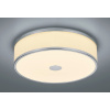 Trio - AGENTO Trio - stropné LED svietidlo - nikel/textil - 320mm
