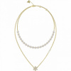 Guess náhrdelník WHITE LOTUS JUBN04130JWYGWHT/U