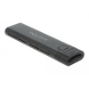 Delock 42635 externé puzdro pre NVMe PCIe SSD disk formátu M.2 2260, 2230, 2242, 2280 USB-C®, M.2; 42635