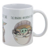 Stor Hrnček Star Wars: Mandalorian Cute Baby Grog 325 ml