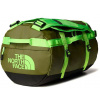 The North Face Base Camp Duffel S - Forest Olive/Safety Green/TNF Black 50 L