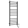 ESKINADO elektrický sušiak uterákov, hranatý, 600x1500 mm, 130 W, čierný