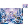 Puzzle 500 dielikov Zimná krajina v krabičke, rozmer 51x36cm