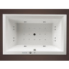 Santech LINEA XXL obdĺžniková masážna vaňa 190x120 Fitnes 200 +dohr.vody+preplach ZADARMO F200LIN120