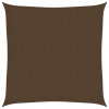 Slnečná plachta, 160 g/m², hnedá, 3x