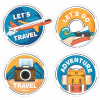 Cestovné Nálepky na Kufor Tašku Batožina Ruksak Samolepky Nálepky na Laptop