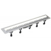 Polysan Sprchový žlab 76 cm polypropylen šedá lesk lines 71674