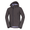 Northfinder Pánska outdoorová vetruvzdorná performance softshellová 3L bunda FARO darkgreen L BU-5295OR