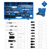 KS TOOLS Briliant tools BT551010 Súprava sťahovákov injektorov, 41-dielna