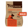 Lisované granule Fit-Crock Sensitive Jahňacie MAXI 3 kg (pre dospelých a starších psov, tiež pri citlivom zažívaní, nadváhe a iných ťažkostiach (bez obilnín))