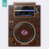 Doto Design Skin CDJ-3000 Mash-Up Espresso