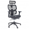 SIGNAL MEBLE Ergonomická stolička DEVON BLACK, čierna