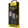 GEMBIRD Active 4K HDMI male to DisplayPort female adapter black A-HDMIM-DPF-02