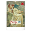 Kalendář 2027 nástěnný: Alfons Mucha, 33 x 46 cm