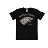 Pánske tričko Game Of Thrones: Winter Is Coming (XL) černé bavlna
