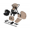 Lionelo | Lionelo - Kombinovaný kočík 3v1 BIANKA Beige Sand | LN0252
