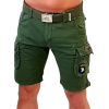 Alpha Industries Crew Short Patch Dark Olive pánske šortky Farba: zelená, Veľkosť: 30