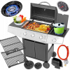 Plynový gril - Lehmann Gas Grill 8,4 kW (Gas Gas Gas Grill Games Cast Roet 3+1 Texas Pro)