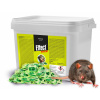 Repelent, plašič pre zvieratá - SILNÝ JED NA KROTKY HBOBOŠE MYŠI POKANY HLODAVCE ÚČINOK 3KG (Silný jed jedovate pre mólov myši myši potkany hlodavce účinku 3 kg)