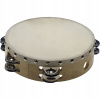 Stagg STA-1208, dvojradová tamburína s blanou, 8