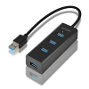 AXAGON HUE-S2B, 4x USB3.0 CHARGING hub, micro USB nap. konektor
