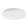 Rabalux Biele stropné LED svietidlo Lowar s pohybovým čidlom okrúhle 350mm 24W IP44 s DO Farba svetla: Teplá biela 77139