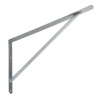 Velano Konzola WSWP500 spevnená vzperou 330x500mm zink