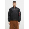 Bunda Alpha Industries MA-1 VF 59 191118 03 pánska, čierna farba, prechodná