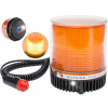 Blesková výstražná lampa Maják Magnet Silný Masívny Oranžový 12V 24V