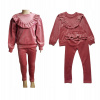 Teplaková súprava - Detské dráhy Martex Béžová, fialová, meď, ružová, viacnásobná (Tracksuit psi hliadka 3D mikiny)