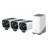 Eufy Cam S3 Pro 3+1 Guľka (tvar) IP bezpečnostná kamera Vonkajší 3840 x 2160 px Múr (T88933W1)