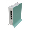 MikroTik Mikrotik hAP bezdrôtový smerovač Gigabit Ethernet Jednopásmové (2,4 ghz) Zelená, Biela (L41G-2AXD)