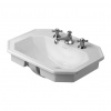 Duravit 1930 - Zápustné umývadlo 580x470 mm, s prepadom, biela 0476580000