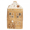 Clayre & Eef Perníková chalúpka na čajovú sviečku Gingerbread Cott Gingerbread Cottage - 9*7*16 cm - Clayre & Eef