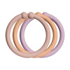 BIBS Loops krúžky 12ks - Blush / Peach / Dusky Lilac