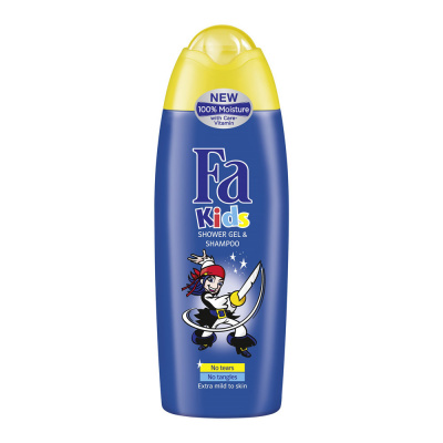 Fa Kids Pirát chlapčenský sprchový gel 250 ml (FA SG 250ml Junior Modrý)