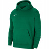 Mikina Nike Park 20 Fleece Hoodie Junior CW6896 302 - ZELENÁ, S (128-137CM)