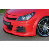 Rieger predný nárazník pro Opel Astra H vr. GTC, Twin-Top 3-dver., 5-dver., caravan, hatchback, kabriolet, plast ABS bez povrchovej úpravy, s velkým výřezem pro ostřikovače předních světlometů, s výře