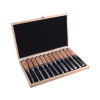 EXTOL PREMIUM 8812405 - dláta rezbárska, sada 12ks, dĺžka 200mm