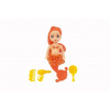 Bábika morská panna kĺbová s doplnkami (12cm) - oranžová