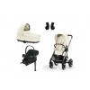 Cybex Športový kočík Talos S Lux Výhodný set + doplnky Varianta: Seashell Beige