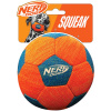 Nerf Dog X-pletená pískacia futbalová lopta 12,5 cm