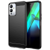 Puzdro Carbon Case pre flexibilný silikónový karbónový kryt Infinix Note 12i čierny (Puzdro Carbon Case pre flexibilný silikónový karbónový kryt Infinix Note 12i čierny)