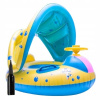 Plávacie koleso Nafukovací matrac Pontonik pre deti Ručná pumpa SunBaby