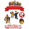 CUKROVÁ TLAČ jedlý obrázok na tortu Cukrová hmota ROBLOX HRA PRE HRÁČOV + TEXT #1