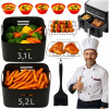 SADA PRÍSLUŠENSTVA PRE FRITÉZU AIR FRYER TEFAL EY9018 DUAL EASY FRY 5,2 L