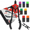 Nitovacie kliešte s nitovacími hlavami M3, M4, M5, M6, M8, M10, M12 360 mm MAR-POL M49569